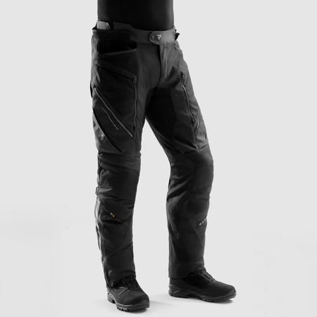 Spodnie tekstylne REBELHORN HARDY 3.0 SHORT BLACK czarny