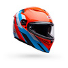 Kask integralny BELL LITHIUM ECE6 NOVA ORANGE BLUE pomarańczowy niebieski