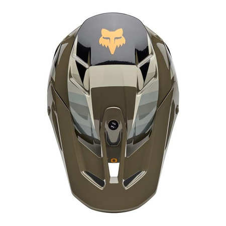 Kask cross FOX V3 FADE BROWN/BLACK brązowy czarny