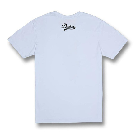 Koszulka T-shirt DAVCA COFFIN RACER biały czarny czerwony