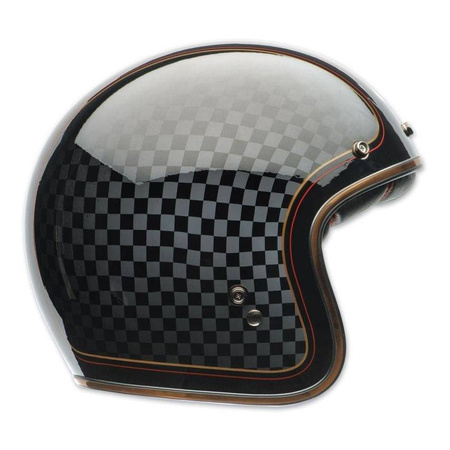 Kask otwarty BELL CUSTOM 500 RSD CHECK IT BLACK czarny szary