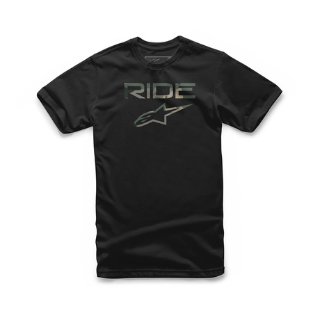 Koszulka T-shirt ALPINESTARS RIDE 2.0 CAMO BLACK czarny