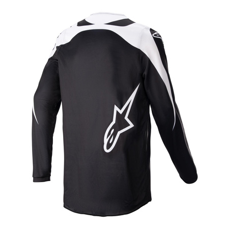 Bluza cross ALPINESTARS FLUID NARIN BLACK/WHITE czarny biały