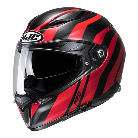 Kask integralny HJC F70 GALLA BLACK/RED czerwony czarny