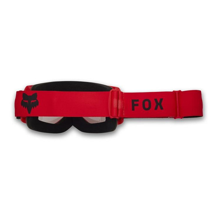 Gogle motocyklowe FOX MAIN CORE FLUORESCENT RED czerwony fluo