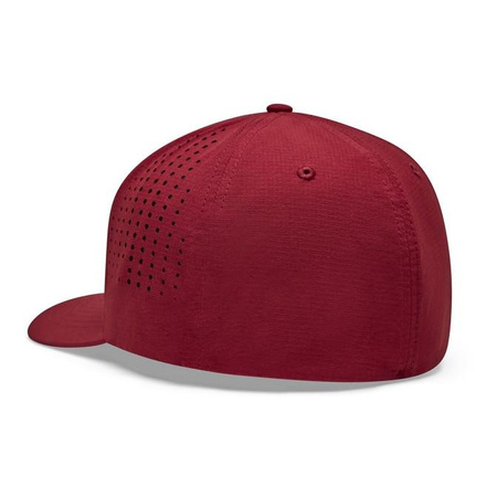 Czapka z daszkiem FOX NON STOP TECH FLEXFIT RUST czerwony