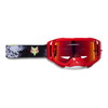 Gogle motocyklowe FOX AIRSPACE DKAY FLUO RED czerwony fluo