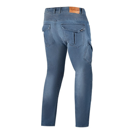 Jeansy motocyklowe SECA SQUADRON BLUE niebieski