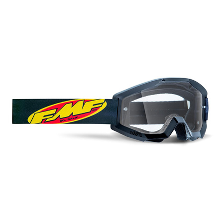 Gogle motocyklowe dziecięce FMF POWERCORE JUNIOR CORE BLACK SZYBA CLEAR czarny