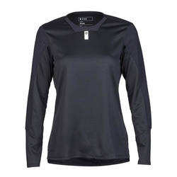 Koszulka rowerowa damska FOX LADY DEFEND Z DŁUGIM RĘKAWEM BLACK czarny