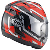 Kask integralny ARAI RX-7 V EVO STEP czerwony srebrny czarny