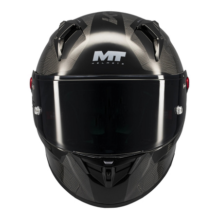 Kask integralny MT KRE+ S PURE GLOSS CARBON/BLACK