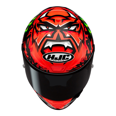 Kask integralny HJC RPHA 1 QUARTARARO REPLICA LE MANS SPECIAL czerwony czarny