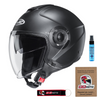 Kask otwarty HJC I40 SEMI FLAT BLACK czarny mat