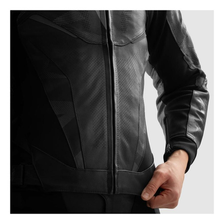 Kurtka skórzana REBELHORN INFERNO BLACK czarny