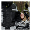 Kurtka tekstylna REBELHORN CUBBY IV BLACK/FLO YELLOW czarny żółty fluo