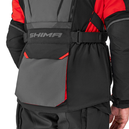 Kurtka tekstylna SHIMA HERO 2.0 MEN RED czarny szary czerwony