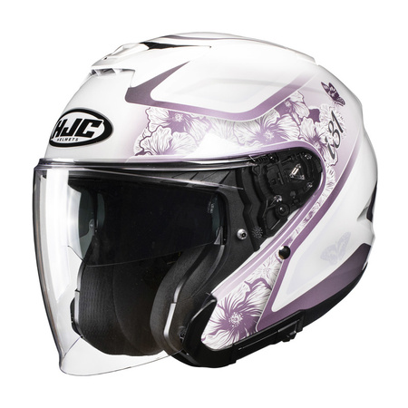 Kask otwarty HJC I31 IONA WHITE/PINK biały różowy