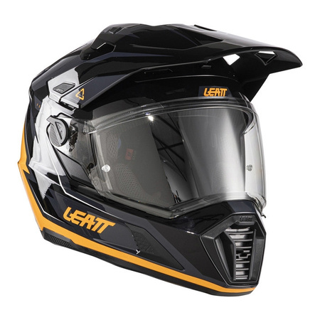 Kask cross z goglami LEATT ADV 7.5 BLACK/ORANGE czarny pomarańczowy