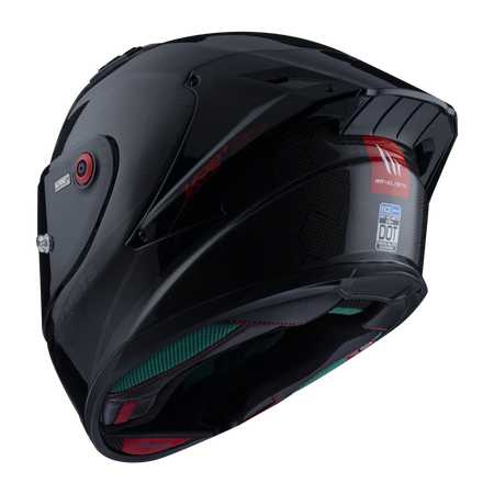 Kask integralny MT KRE+ S SOLID GLOSS CARBON/BLACK czarny