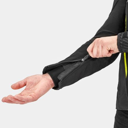 Kurtka tekstylna SHIMA SOLID 2.0 VENTED FLUO czarny żółty fluo