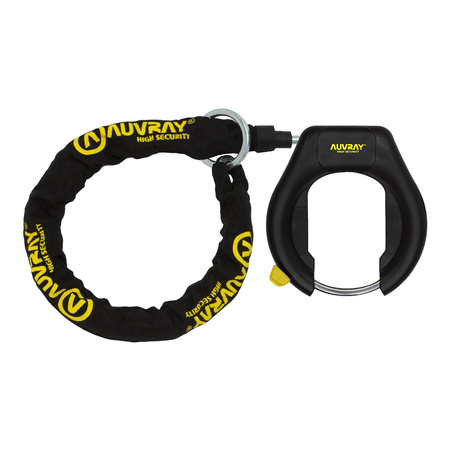 Łańcuch AUVRAY EVOLOCK LASSO 90cm x 8,5mm czarny żółty