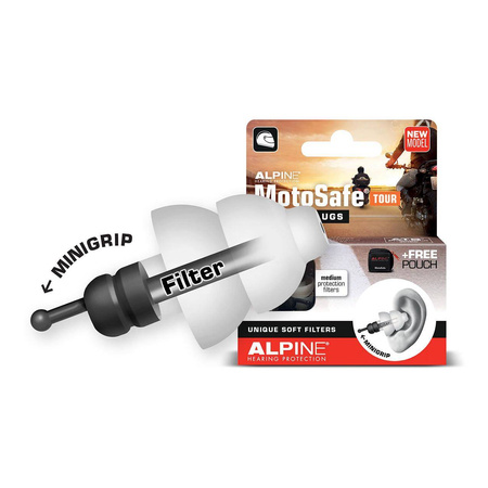Zatyczki do uszu ALPINE MOTOSAFE TOUR