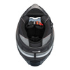 Kask integralny NZI EURUS 4 STREAM VANGUARD BLACK SAND RED TINTED MATT czarny beżowy czerwony