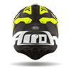 Kask cross AIROH AVIATOR 3 GLORY YELLOW MATT czarny szary żółty fluo