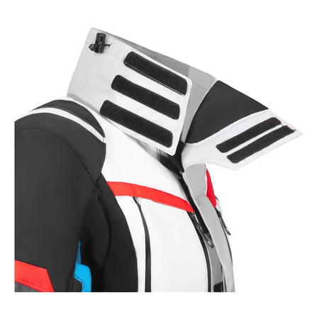 Kurtka tekstylna SECA ARRAKIS III GREY/BLUE/RED szary niebieski czerwony