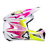 Kask cross z goglami LEATT KIT MOTO 3.5 STORM PINK różowy