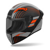 Kask integralny AIROH CONNOR ACHIVE ORANGE MATT pomarańczowy szary czarny