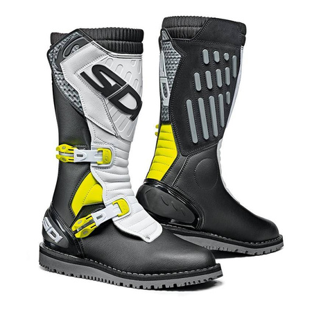 Buty cross SIDI TRIAL ZERO.2 BLACK/WHITE/YELLOW czarny biały żółty fluo
