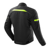 Kurtka tekstylna OZONE NEO BLACK/FLO YELLOW czarny żółty fluo