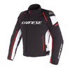 Kurtka tekstylna DAINESE RACING 3 D-DRY BLACK/WHITE/RED czarny biały czerwony