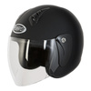 Kask otwarty OZONE HY818 BLACK MATT czarny mat