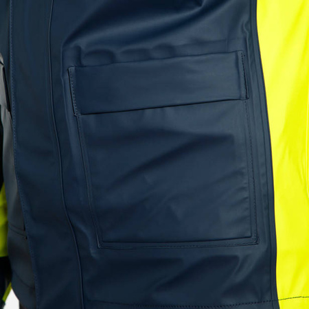 Kurtka przeciwdeszczowa DAINESE STORM 2 niebieski żółty fluo