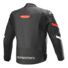 Kurtka skórzana ALPINESTARS FASTER V2 BLACK/FLUO RED czarny czerwony fluo