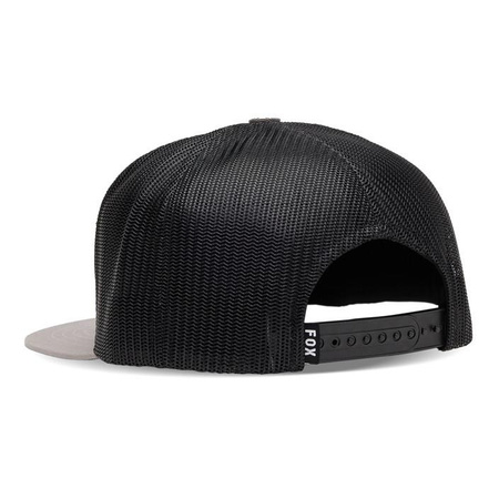 Czapka z daszkiem FOX ABSOLUTE MESH SNAPBACK STEEL GREY szary