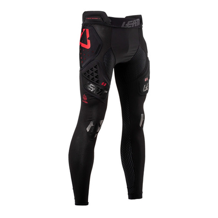 Spodnie z ochraniaczami LEATT IMPACT PANT 3DF 6.0 BLACK czarny