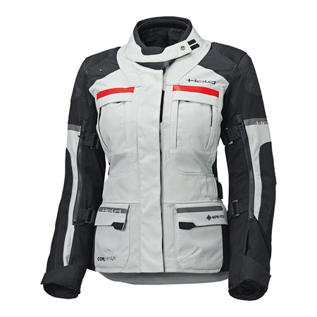 Kurtka tekstylna damska HELD CARESE 3 GORE-TEX LADY GREY BLACK szary czarny