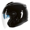 Kask otwarty OZONE CT-01 BLACK czarny