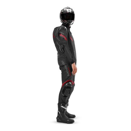 Kombinezon jednoczęściowy SHIMA HYPER RS BLACK/RED czarny czerwony szary