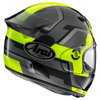 Kask integralny ARAI QUANTIC FACE FLUOR YELLOW szary żółty fluo czarny