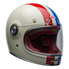 Kask integralny BELL BULLITT DLX COMMAND VINTAGE WHITE/RED/BLUE biały czerwony niebieski