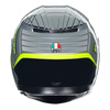 Kask integralny AGV K3 FORTIFY GREY/BLACK/FLUO YELLOW szary żółty fluo czarny