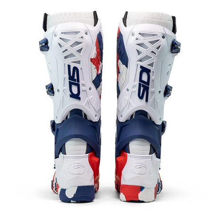 Buty cross SIDI CROSSAIR X WHITE/NAVY/RED biały granatowy czerwony