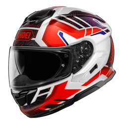Kask integralny SHOEI GT-AIR 3 HIKE TC-10 czerwony biały czarny niebieski