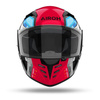 Kask integralny AIROH CONNOR BOT GLOSS szary czerwony czarny niebieski
