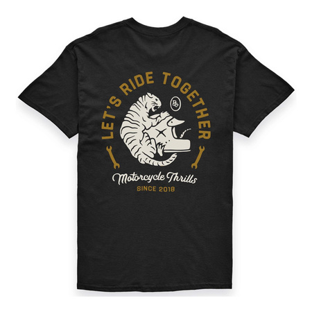 Koszulka T-shirt BROGER TIGER BLACK czarny